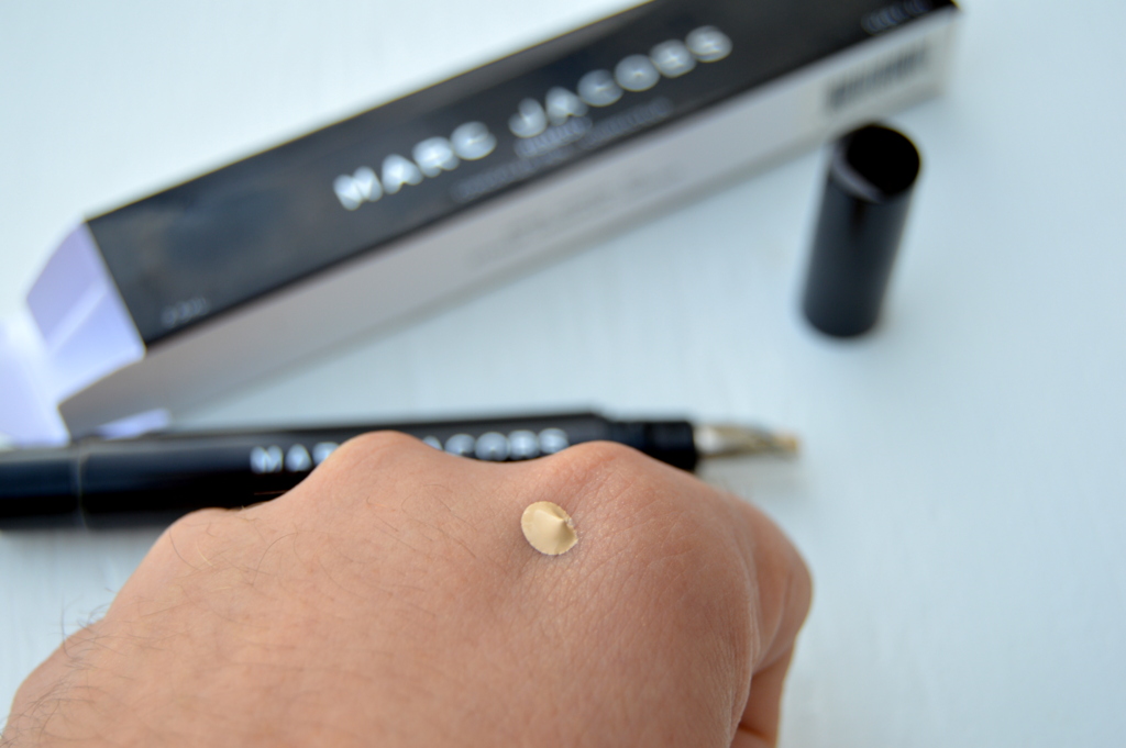marc jacobs beauty remedy concealer pen stand corrected swatch review beauty blog
